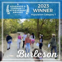Burleson: youth in an outdoor activity