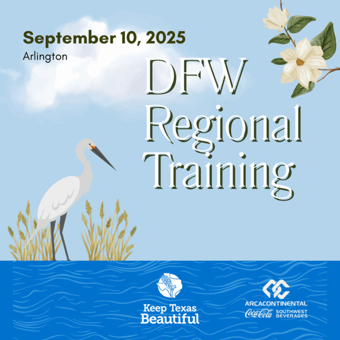 DFW Regional training Sept 10 in Arlington