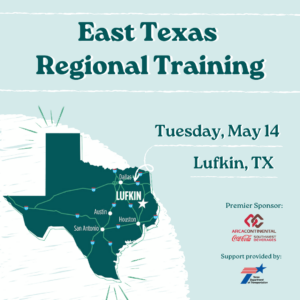 East Texas Regional Training May 14 2024 in Lufkin, TX
