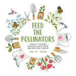 Feed the Pollinators webinar Jan 23 at noon