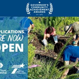 Governor's Community Achievement Awards Now open