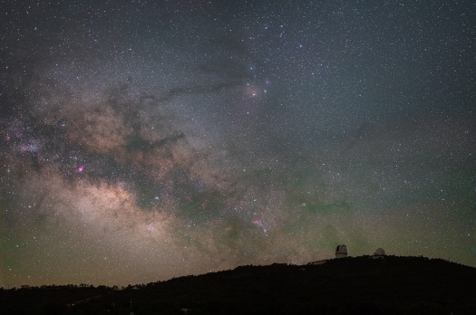 The Milky Way from the observatory photo c/o (Stephen, Hummel)