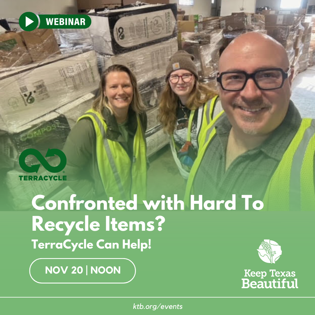 Hard to Recycle Items? Terracycle Can Help! webinar